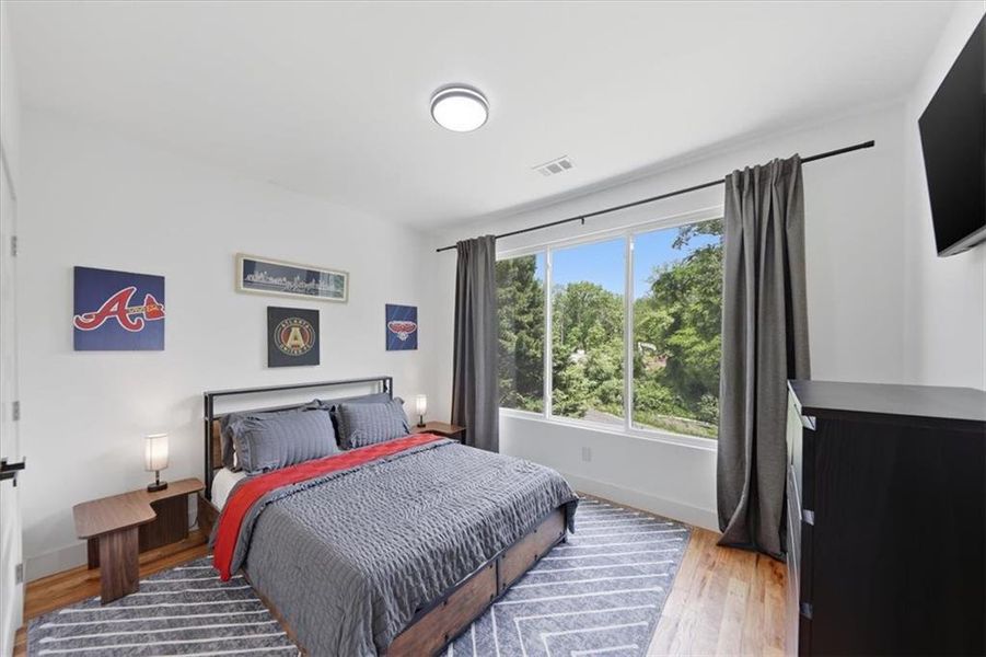 Furnished interior view inside a new home in , Atlanta (Image 52).
