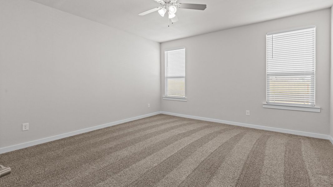 Representative unfurnished interior of a home built from the LAKEMONT by D.R. Horton in Northwest Passage, Midland (Image 13). Representative unfurnished interior of a home built from the LAKEMONT by D.R. Horton in Northwest Passage, Midland (Image 13).