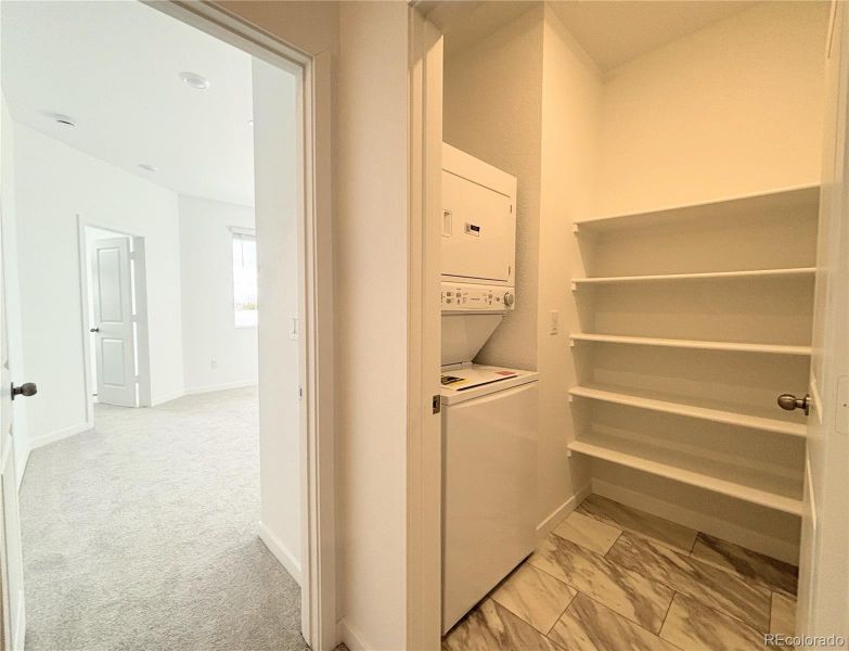 Furnished interior view inside a new home in , Centennial (Image 6).