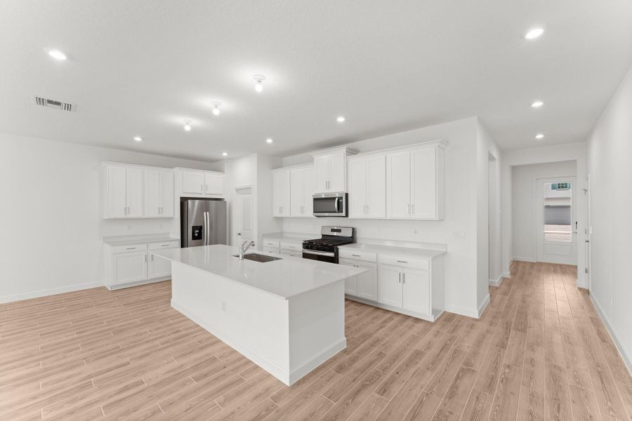 Furnished interior view inside a new home in Tradition - Cadence, Port St. Lucie (Image 9).