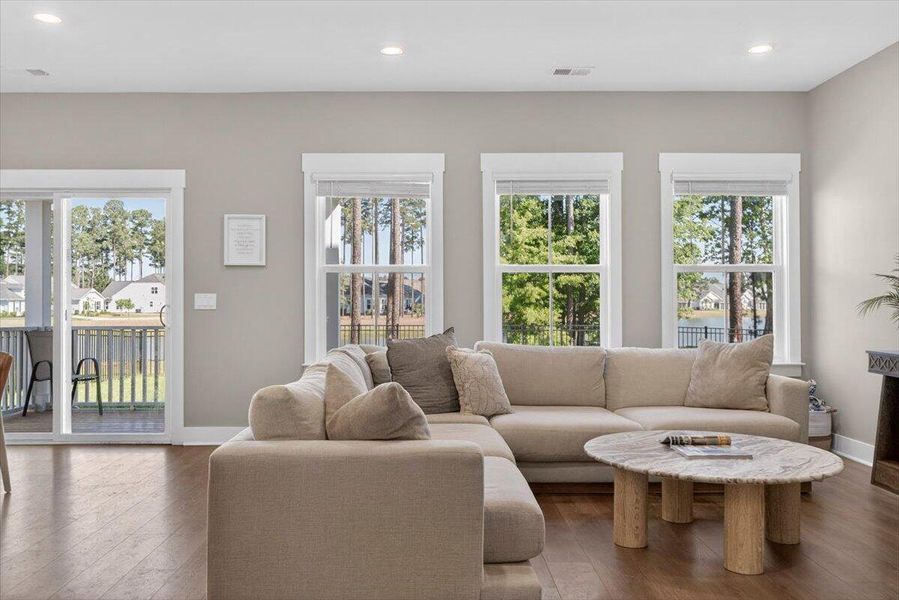 Furnished interior view inside a new home in , Summerville (Image 42).