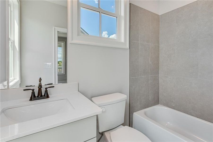 Furnished interior view inside a new home in , Dacula (Image 10).