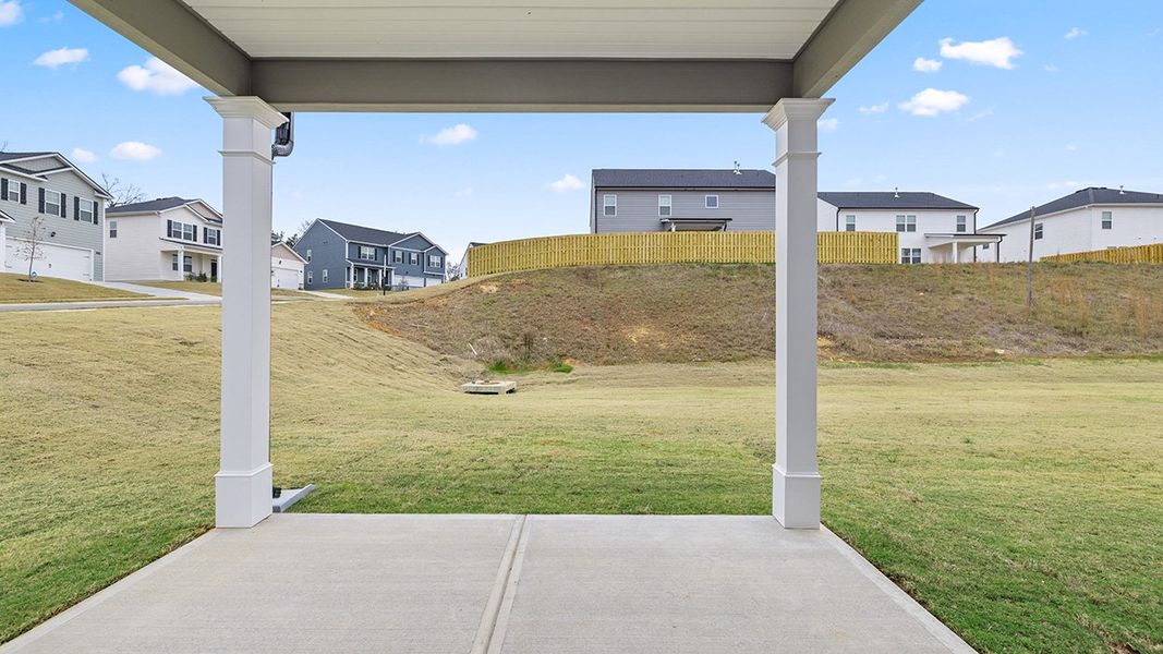 Representative exterior details of a home built from the Halton by D.R. Horton in Estates at Deer Hollow, Grovetown (Image 2).