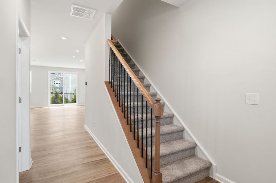 Spacious, unfurnished interior of a new home in Arbor Chase, Clover (Image 11). Spacious, unfurnished interior of a new home in Arbor Chase, Clover (Image 11).