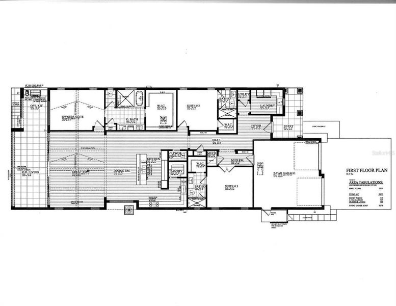 2D floor plan layout of this home in , Mount Dora, FL (Image 3).