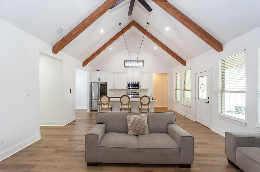Furnished interior view inside a new home in , Livingston (Image 17).