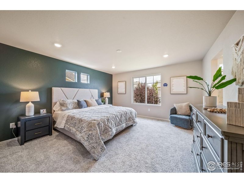 Furnished interior view inside a new home in , Johnstown (Image 32).