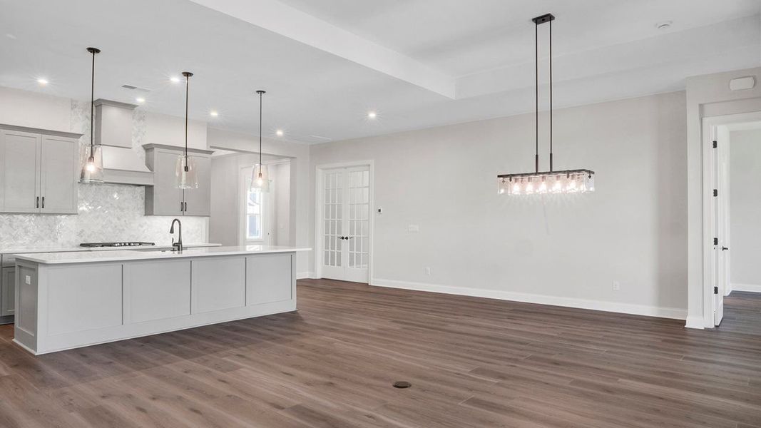 Kitchen, Dining & Great Room Kitchen, Dining & Great Room
