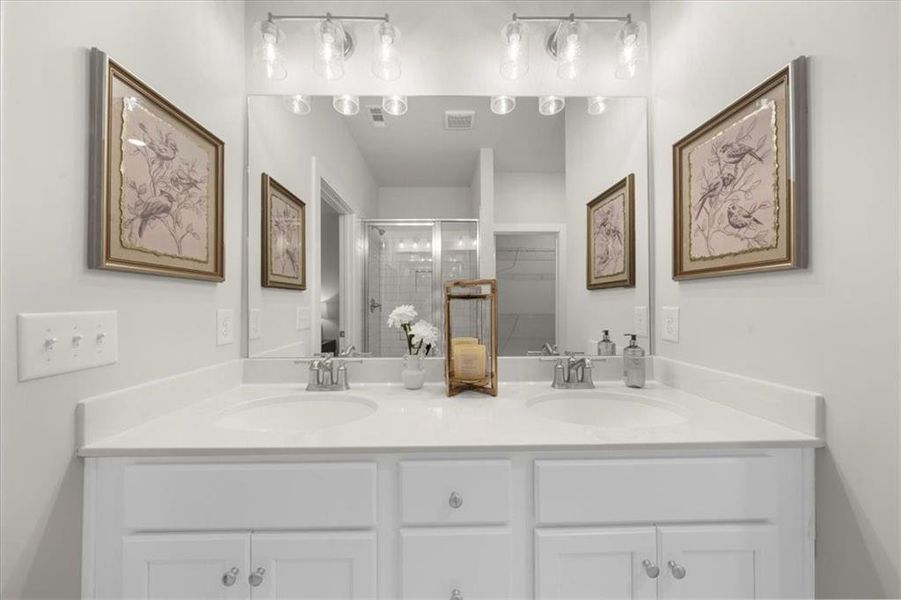 Furnished interior view inside a new home in , Dawsonville (Image 6).