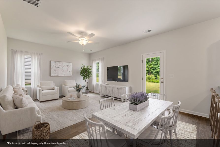 Furnished interior view inside a new home in Richmond Hill, Inman (Image 7).