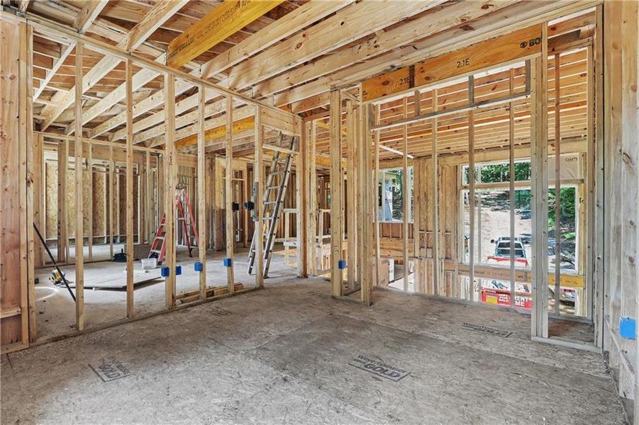 In-progress construction of a new home in , Cumming, GA (Image 27). In-progress construction of a new home in , Cumming, GA (Image 27).