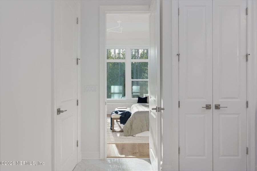 Furnished interior view inside a new home in Nocatee, Ponte Vedra (Image 40). Furnished interior view inside a new home in Nocatee, Ponte Vedra (Image 40).