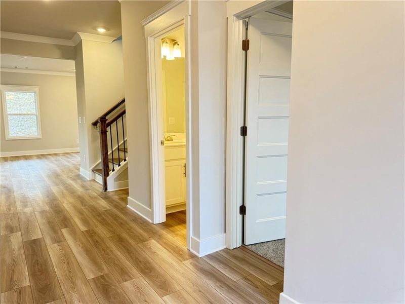 Spacious, unfurnished interior of a new home in Ponderosa Farms Manor, Gainesville (Image 21). Spacious, unfurnished interior of a new home in Ponderosa Farms Manor, Gainesville (Image 21).