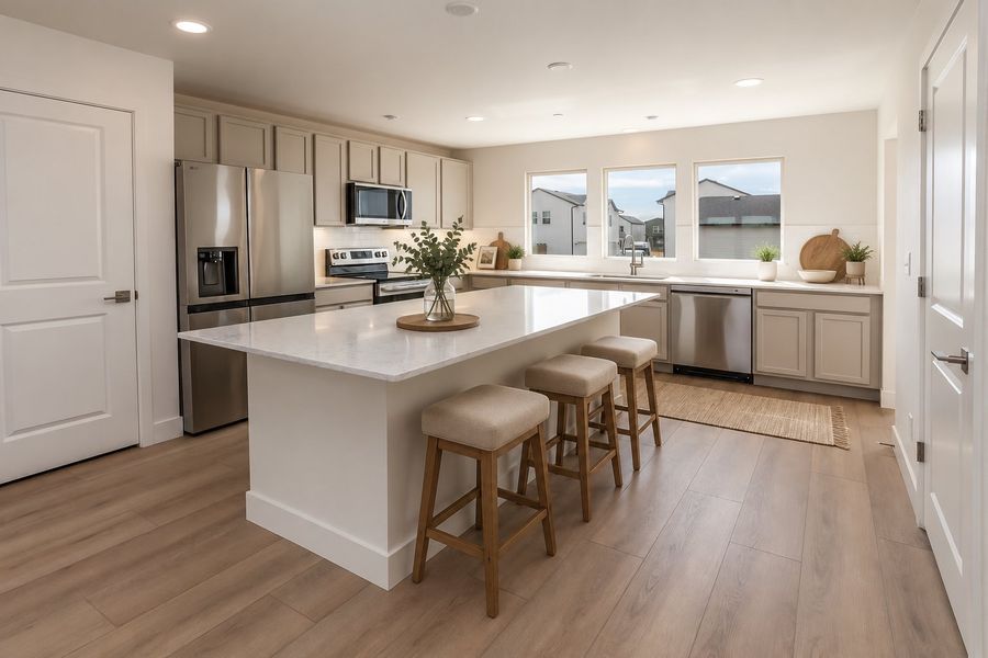 Furnished interior view inside a new home in Bloom, Fort Collins (Image 10).