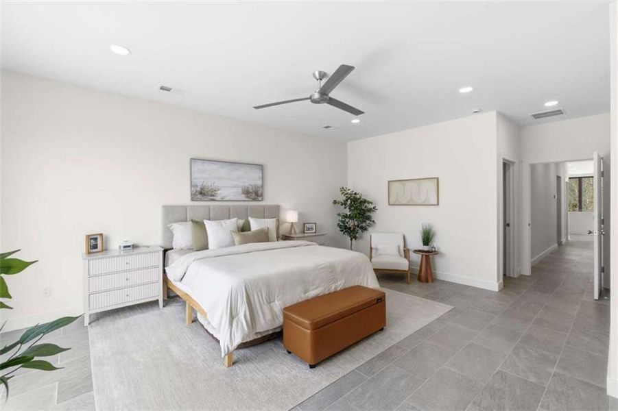 Furnished interior view inside a new home in , Talking Rock (Image 5).