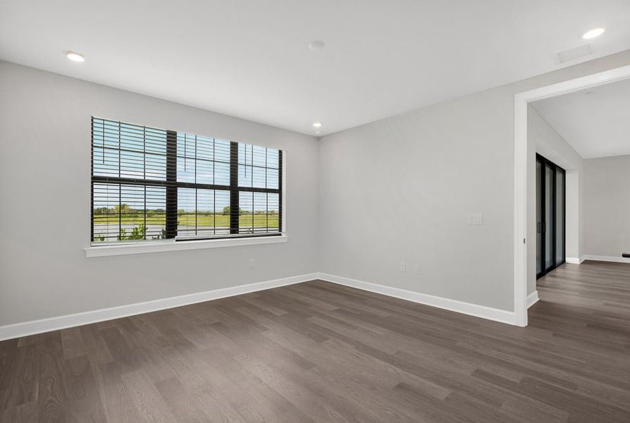 Spacious, unfurnished interior of a new home in Esplanade by the Islands Coach Homes, Naples (Image 15). Spacious, unfurnished interior of a new home in Esplanade by the Islands Coach Homes, Naples (Image 15).