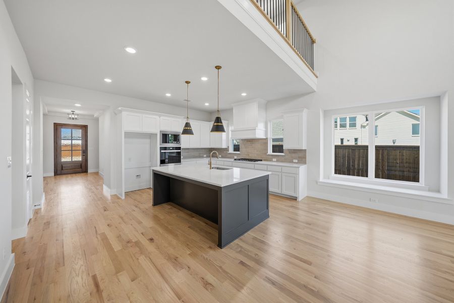 Furnished interior view inside a new home in Aster Park, McKinney (Image 8).