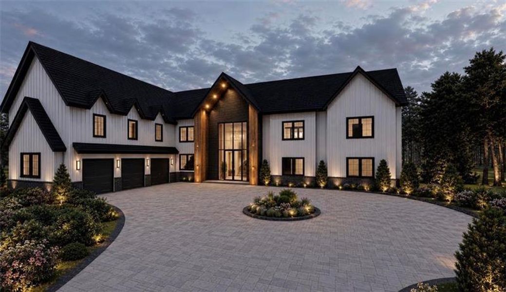 Front exterior of a new home in , Monticello, GA, highlighting curb appeal (Image 11).