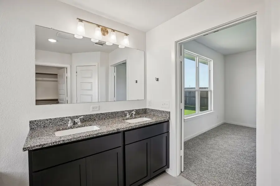 Furnished interior view inside a new home in Rancho San Gabriel, Georgetown (Image 6).