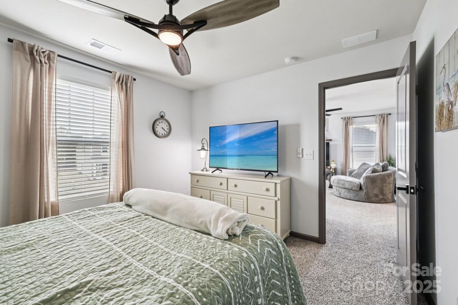 Furnished interior view inside a new home in Monterey Park, York (Image 27). Furnished interior view inside a new home in Monterey Park, York (Image 27).