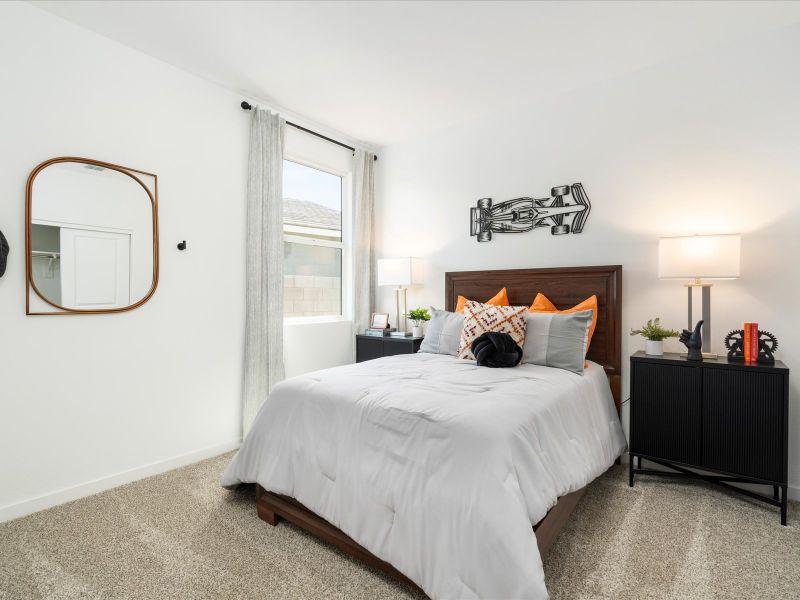 Bedroom in the Jubilee Floorplan at Bella Vista Trails