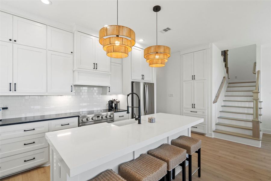 Furnished interior view inside a new home in , Galveston (Image 13).