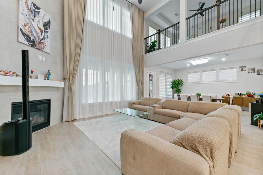 Furnished interior view inside a new home in Trillium, Richmond (Image 14).