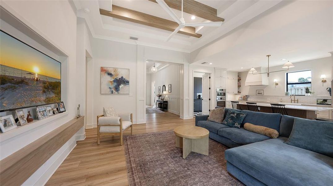 Furnished interior view inside a new home in , Sarasota (Image 35).