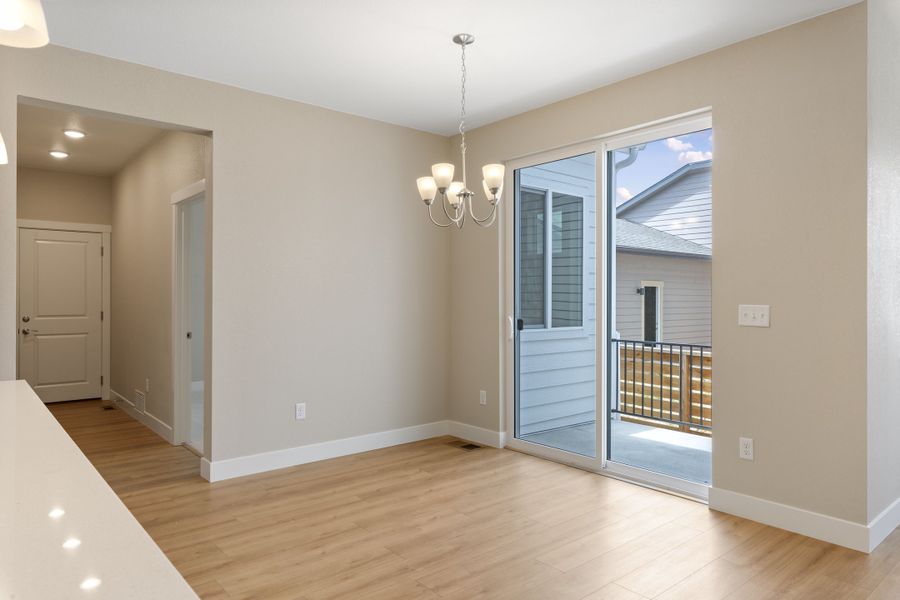 Experience elegance in residential architecture with this single-family home's modern design.