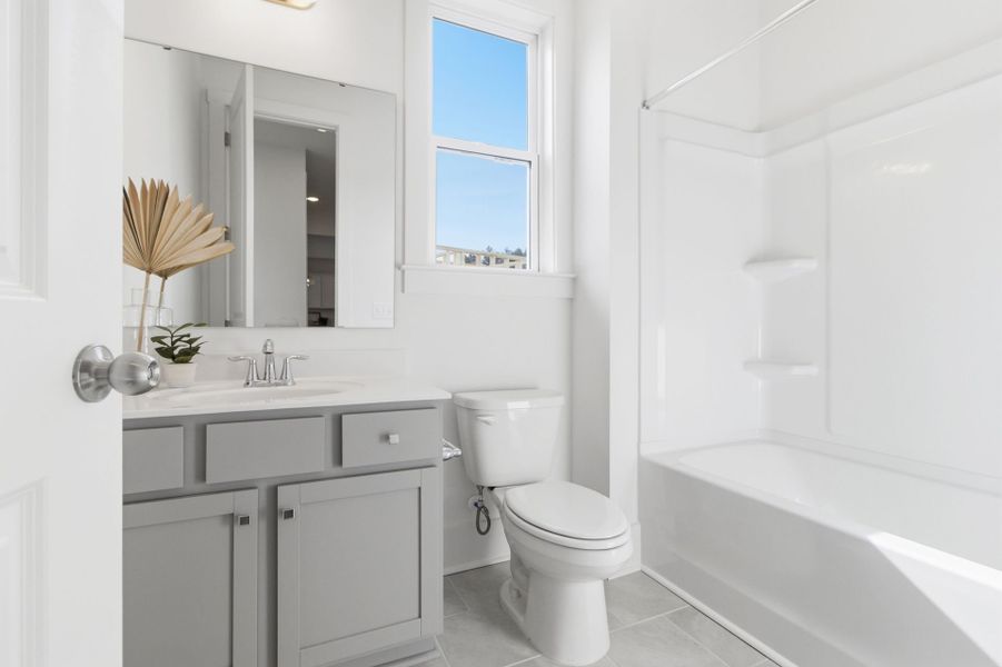 Furnished interior view inside a new home in Homecoming, Ravenel (Image 11).