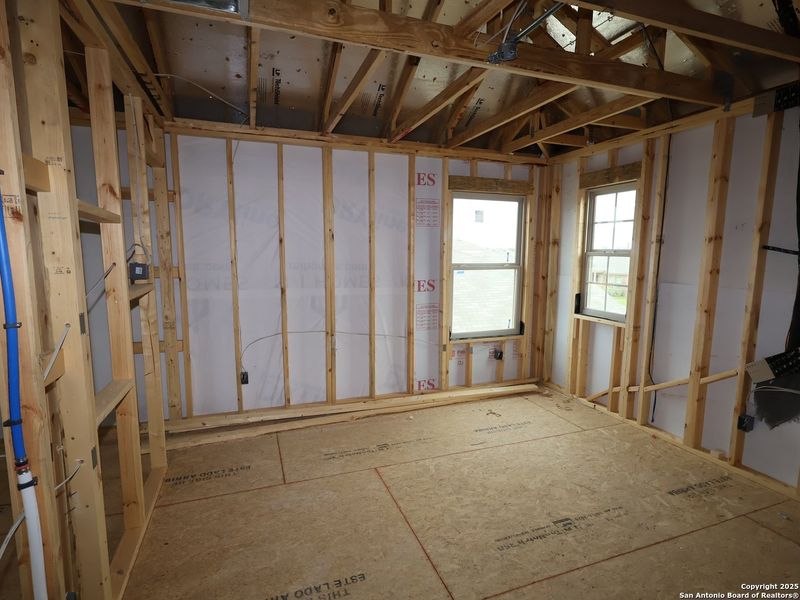 In-progress construction of a new home in Winding Brook, San Antonio, TX (Image 22).