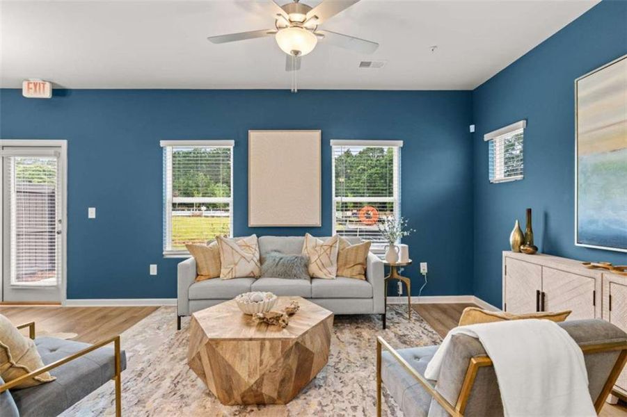 Furnished interior view inside a new home in Union Village, McDonough (Image 14).