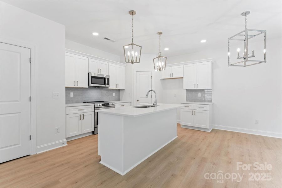 Furnished interior view inside a new home in , Kannapolis (Image 3).