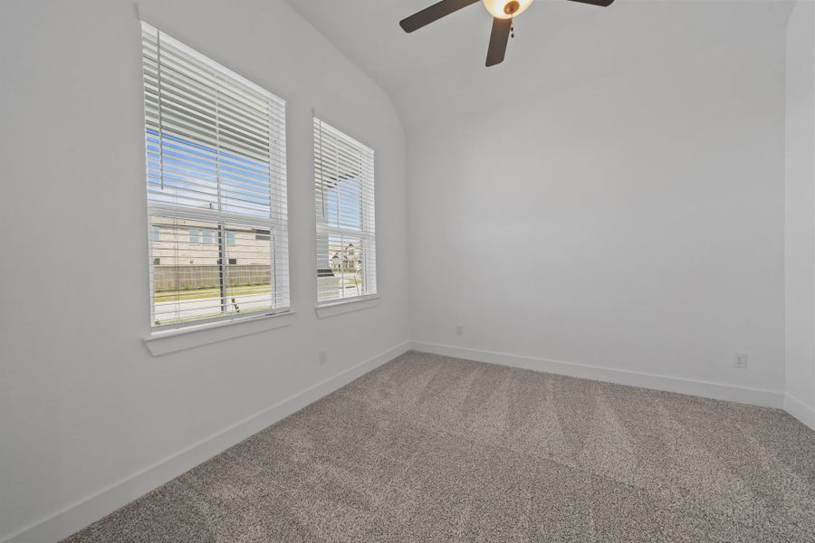 Representative unfurnished interior of a home built from the Augusta by Chesmar Homes in Riceland Alley Loads, Mont Belvieu (Image 22).