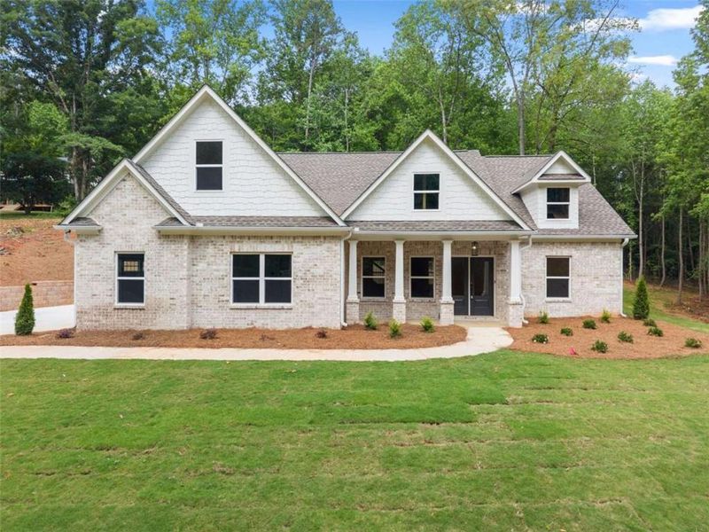 Front exterior of a new home in , Maysville, GA, highlighting curb appeal (Image 30).