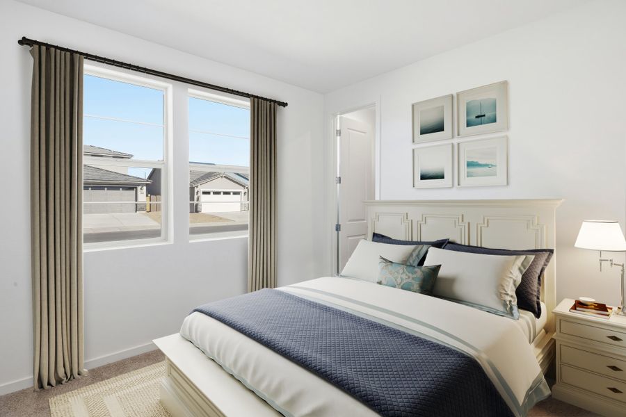 Furnished interior view inside a new home in Montana Vista - Summit, Buckeye (Image 12).