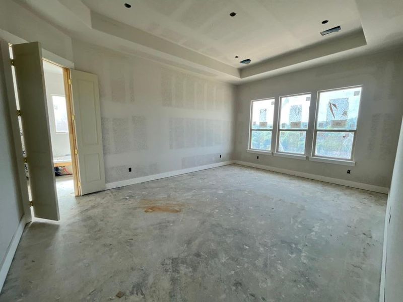 In-progress construction of a new home in Eagle Ridge Estates, Weatherford, TX (Image 11).