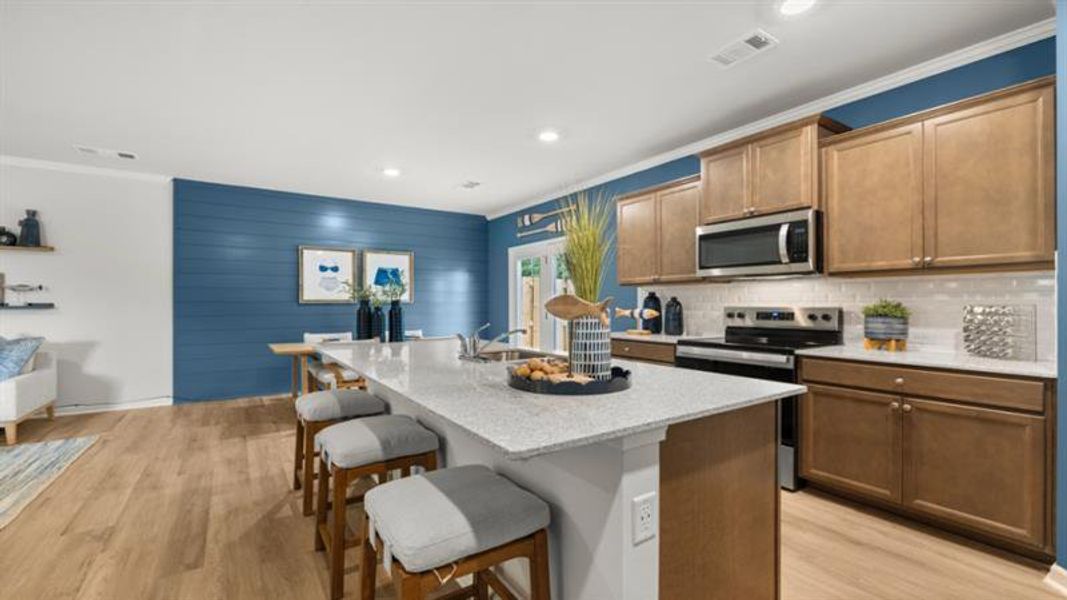 Furnished interior view inside a new home in Falcon Landing, Gainesville (Image 35).