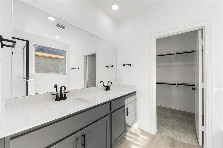 Primary Bathroom featuring the Minimalist Collection Primary Bathroom featuring the Minimalist Collection