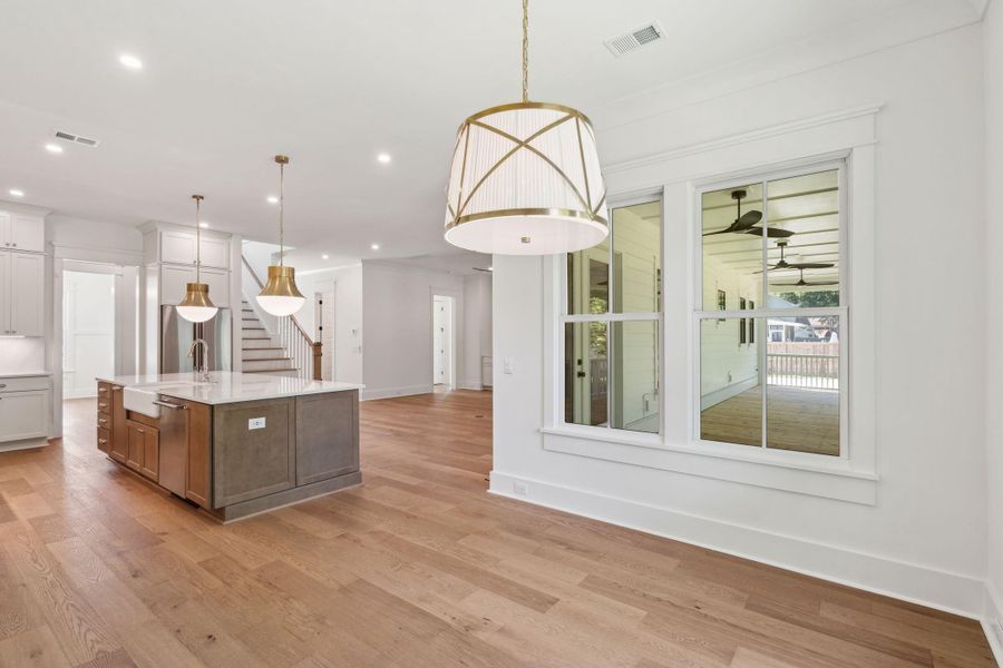Furnished interior view inside a new home in , Mount Pleasant (Image 17). Furnished interior view inside a new home in , Mount Pleasant (Image 17).