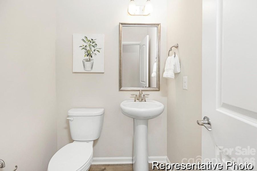 Furnished interior view inside a new home in , Statesville (Image 10).