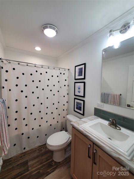 Furnished interior view inside a new home in , Olin (Image 10).