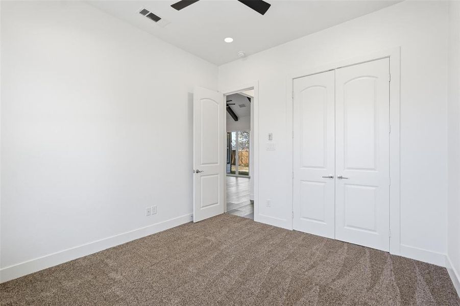 Front secondary bedroom