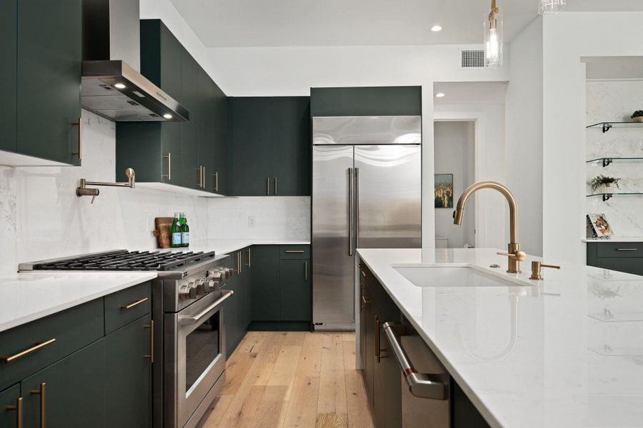 Furnished interior view inside a new home in , Austin (Image 12).