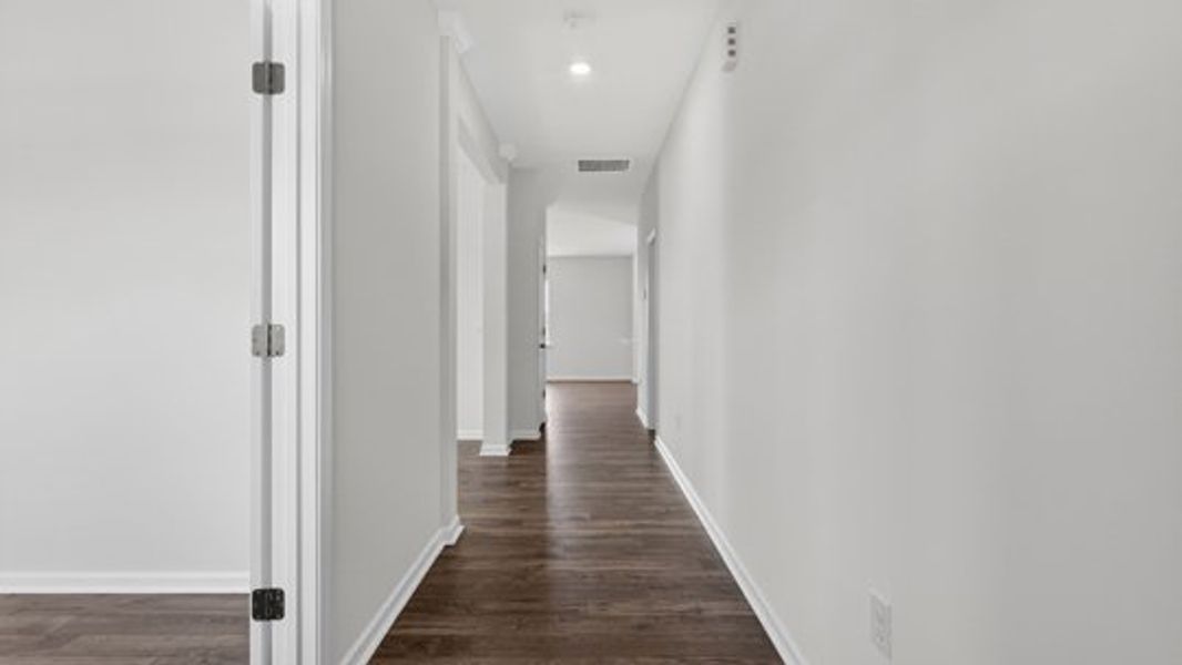 Spacious, unfurnished interior of a new home in Anderson Farm, Wendell (Image 13).