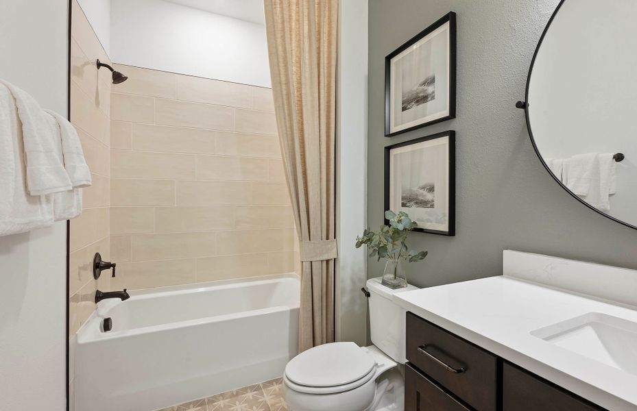 Representative furnished interior of a home built from the Mystique by Pulte Homes in Riversong, Parrish (Image 5).