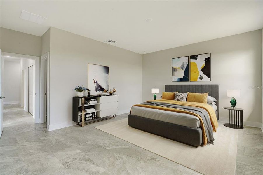 Furnished interior view inside a new home in , Rotonda West (Image 44).