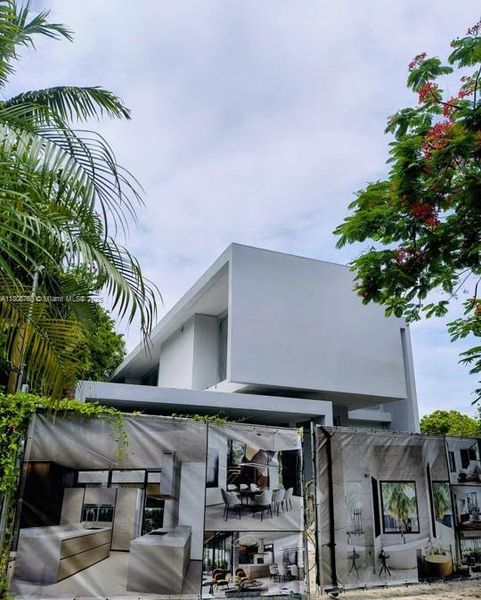 Front exterior of a new home in , Miami, FL, highlighting curb appeal (Image 1). Front exterior of a new home in , Miami, FL, highlighting curb appeal (Image 1).