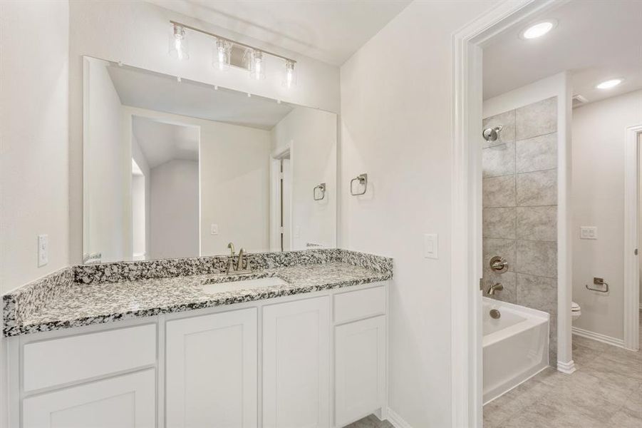 Furnished interior view inside a new home in Ridge Ranch Classic 50, Mesquite (Image 4). Furnished interior view inside a new home in Ridge Ranch Classic 50, Mesquite (Image 4).