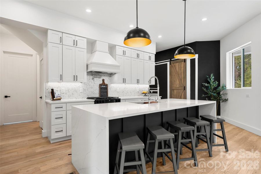 Furnished interior view inside a new home in , Monroe (Image 37).